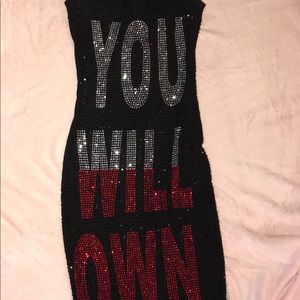 You will own me dress